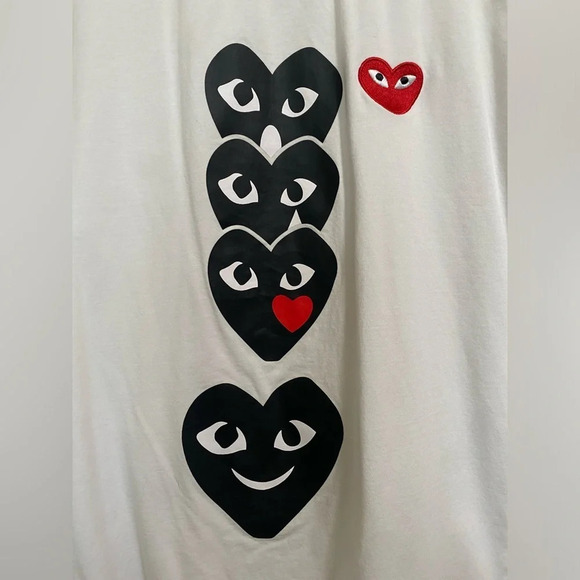 Comme  Des Garcons PLAY Shirt - Picture 2 of 5